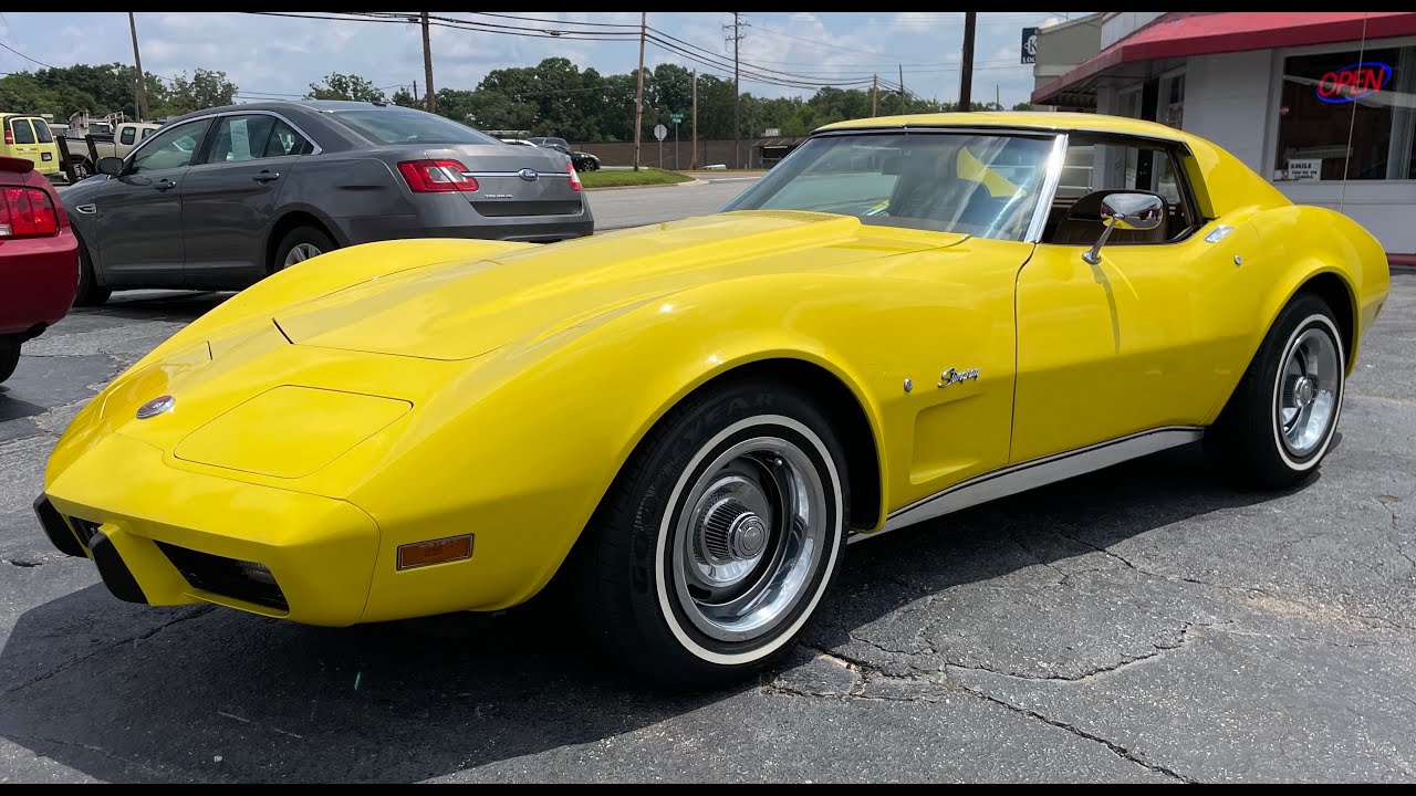 1975 Chevrolet Corvette - 4-Speed Walk-Around, Start Up & Drive