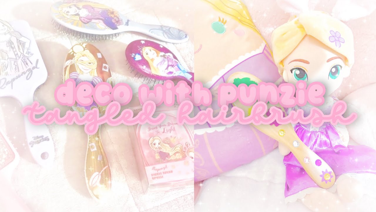 let's decorate a tangled hairbrush ! ♡ sfw agere ♡ arts + crafts