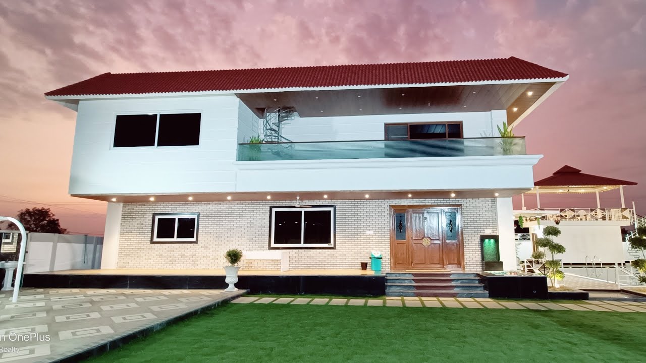 Deal Closed 🔒Luxury Guest house Farm house Hyderabad | Moinabad |yards | 4BHK house |