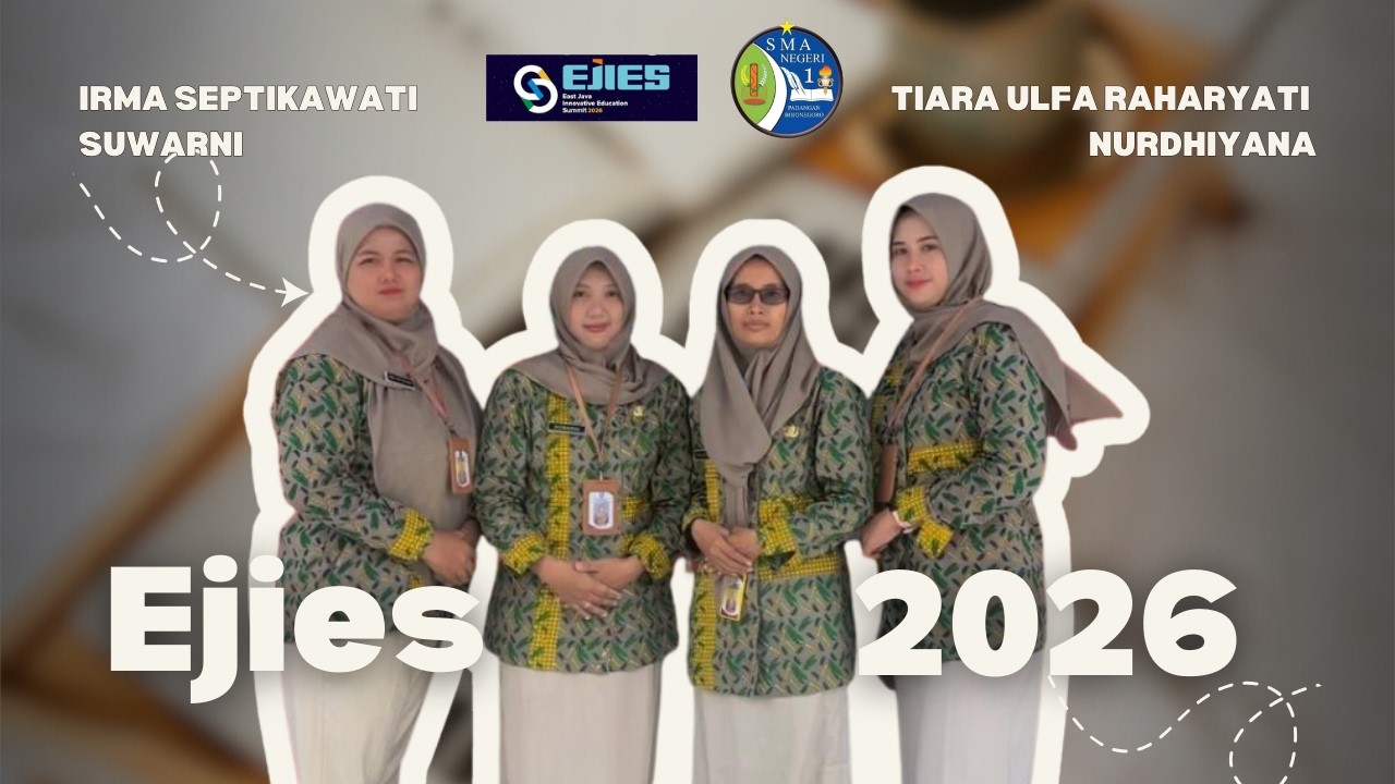 NURDHIYANA DKK-SMAN 1 PADANGAN-EJIES2026 - #EastJavaInnovativeSummit #EJIES2025 ⁨@jawaposofficial⁩