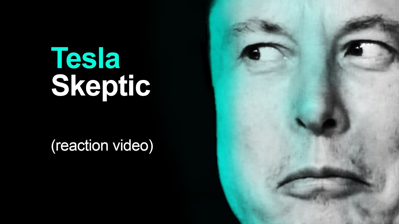 Tesla Stock - Skeptic's Bear Case (reaction video)