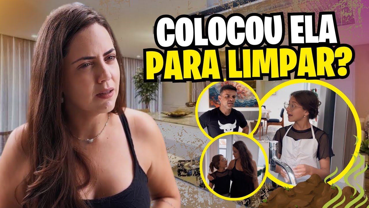 Minha esposa surt0u porque minha irmã colocou nossa filha pra ajudar nas tarefas de casa!