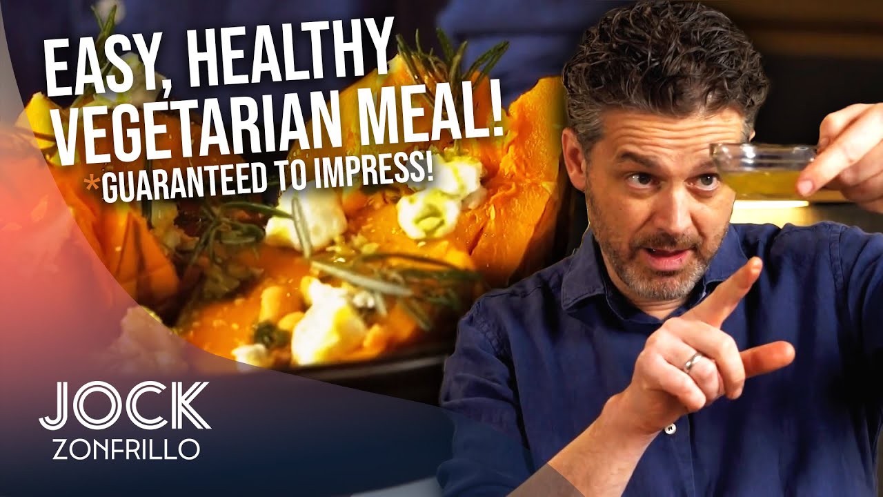 Smoked Pumpkin With Macadamia & Goats Cheese | Vegetarian Meals | Jock Zonfrillo
