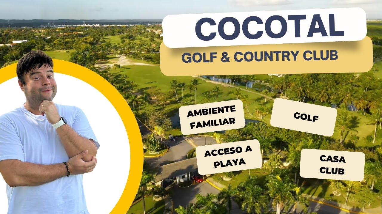 Conoce este exclusivo residencial en Punta Cana. Cocotal golf and country club.
