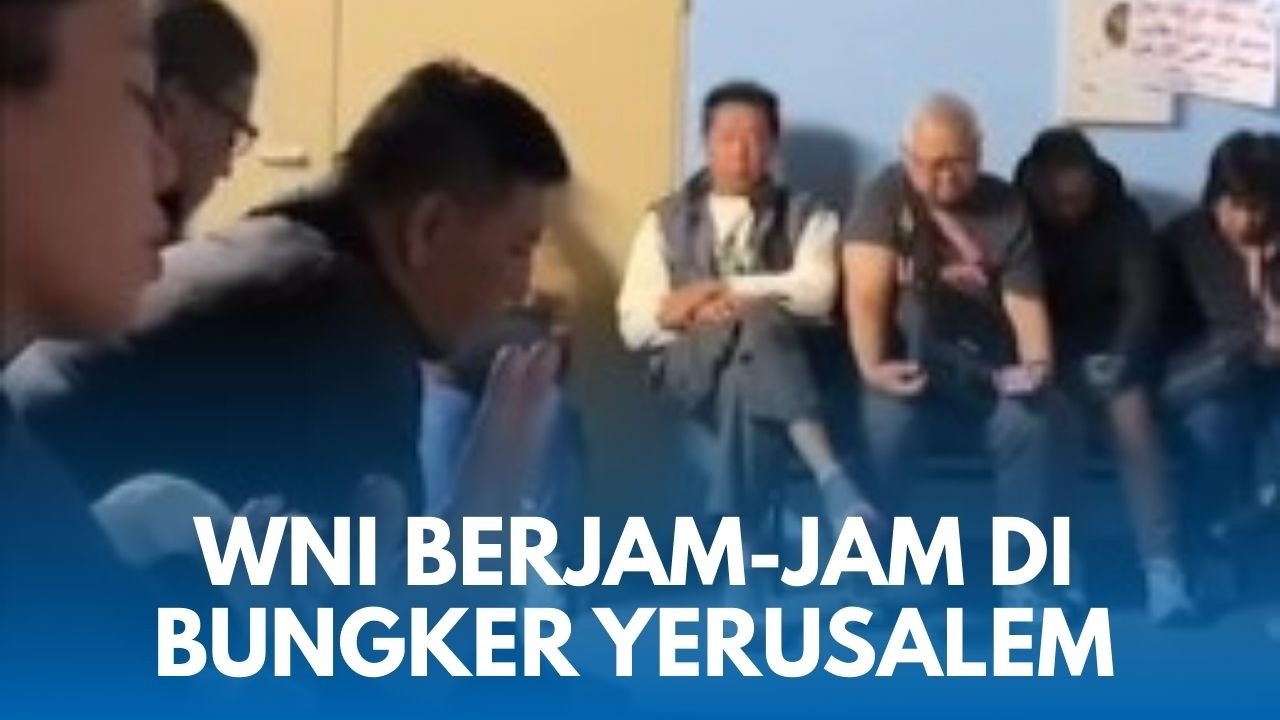 CERITA WNI SEDANG ZIARAH DI Israel Tiba-tiba Ada Rudal! Sirine Keras se-Israel Langsung Masuk Bunker