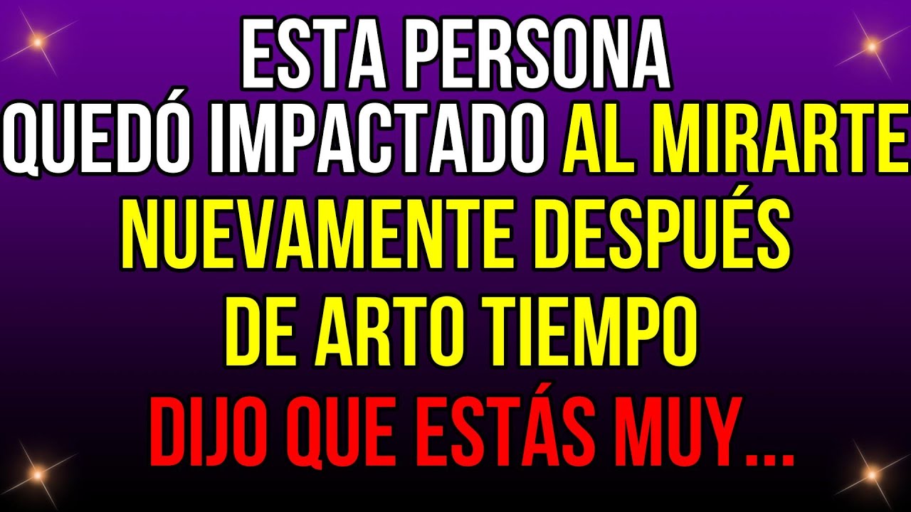 LA REACCIÓN DE ESTA PERSONA AL VERTE DE NUEVO FUE INCREÍBLE, ÉL DIJO QUE AHORA TE VES MUY…