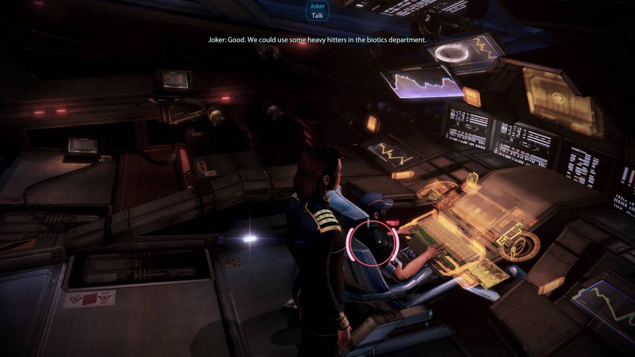 Mass Effect 3 (FemShep) - 33 - Act 1 - After Grissom: Joker & EDI