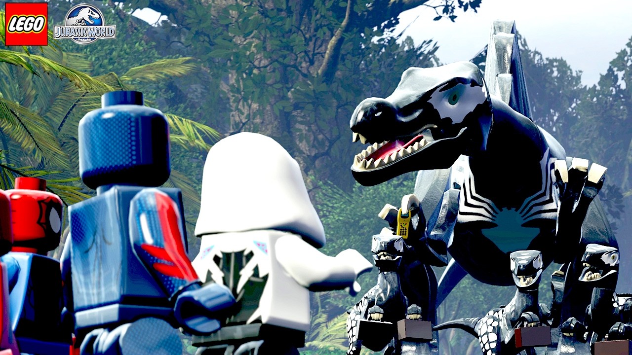BATALHA FINAL CONTRA O VENOMSSAURO no LEGO JURASSIC PARK VENOMIZED #5