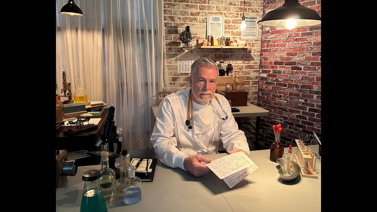 Flu Epidemic of 1918 ASMR, unintentional ASMR, bubbling, no music, no talking, ambient sounds)