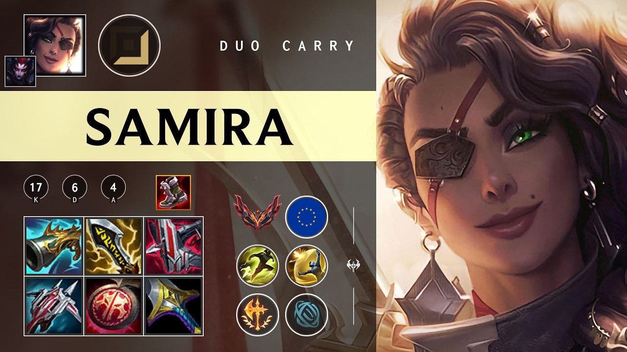 Samira ADC vs Jhin - EUW Grandmaster Patch 26.05