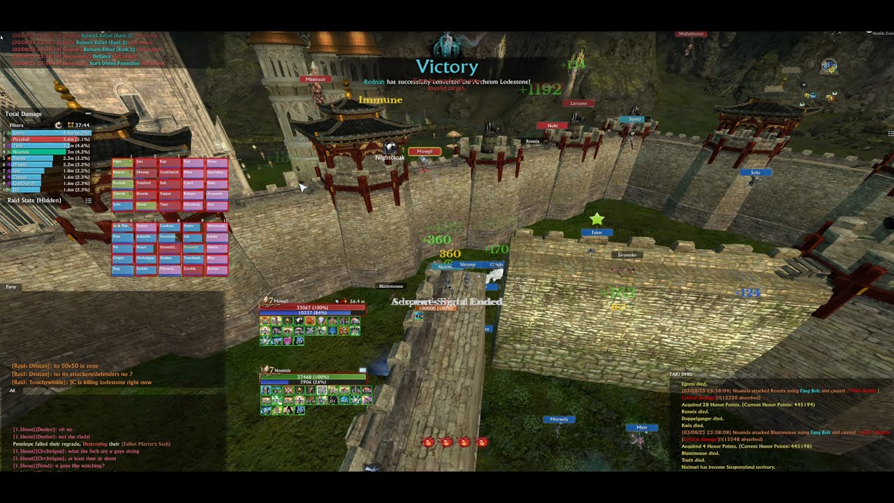 Archeage Classic Nuimari Siege Straponyland vs Compass  2025 03 08