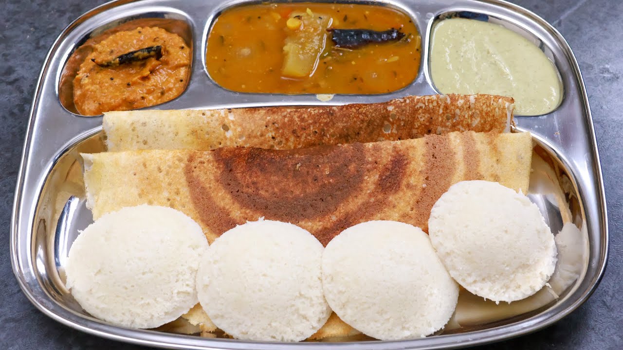 2 in 1 Idli Dosa Batter | ఒక్క పిండి తో క్రిస్పీ దోసె మెత్తటి ఇడ్లీ వారం రోజులు చేసుకోవచ్చు | Batter
