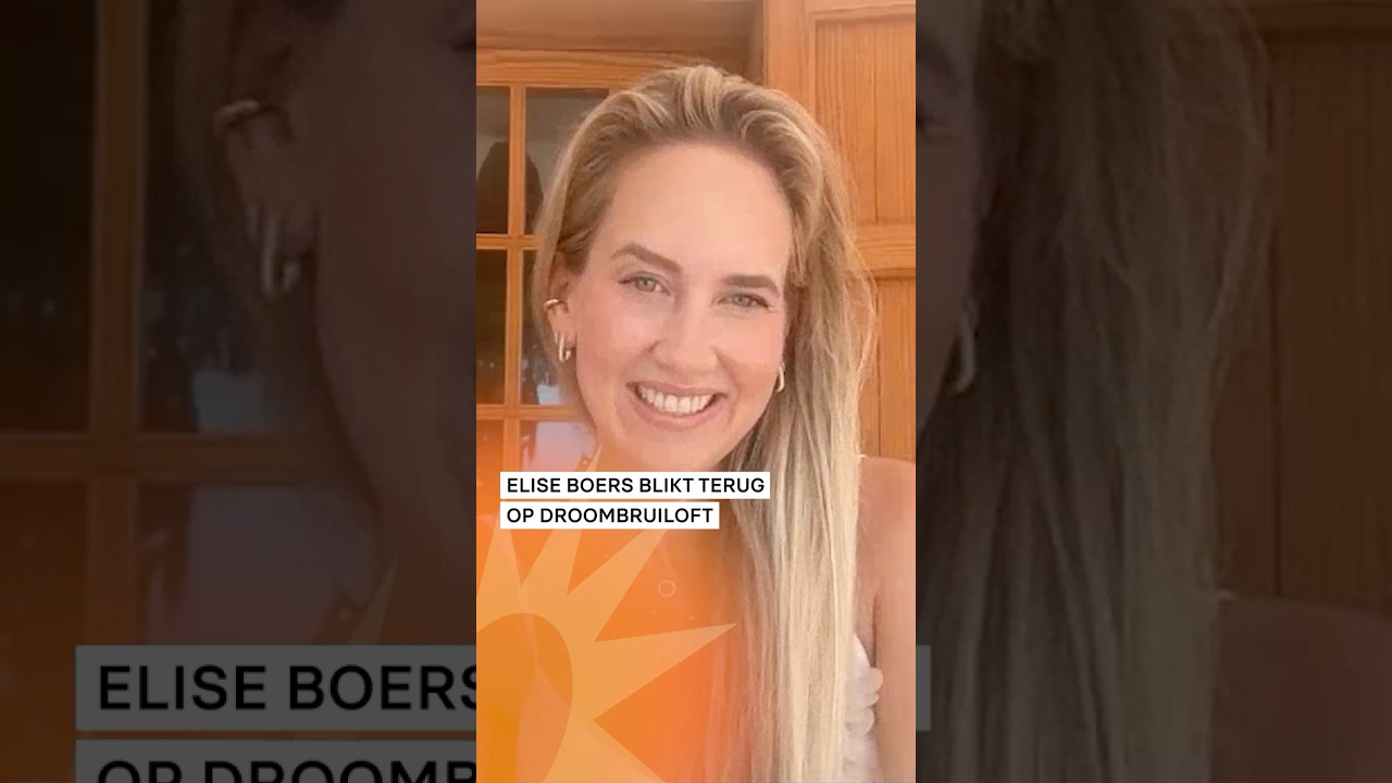 Elise Boers blikt terug op droombruiloft met Wouter Peelen | RTL Boulevard