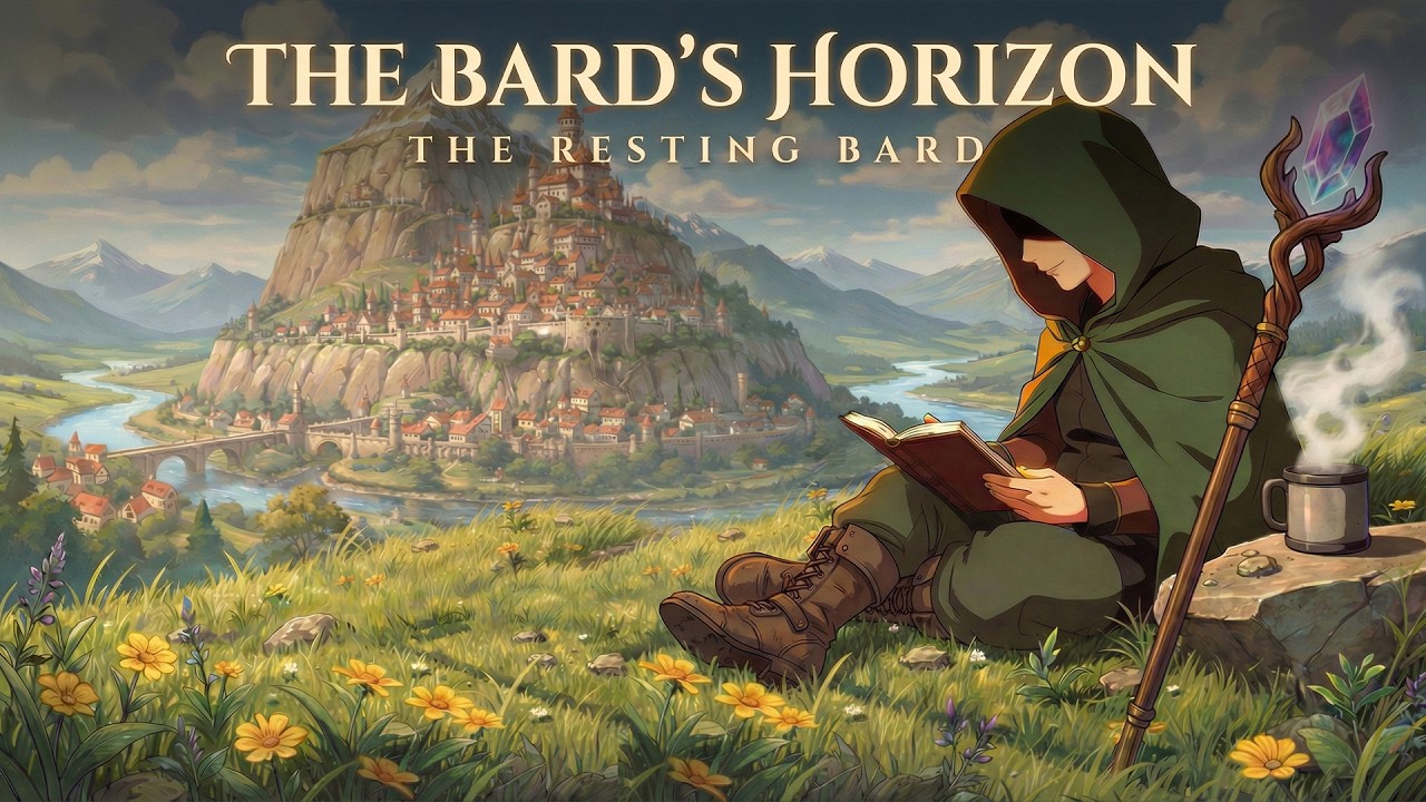 The Bard’s Horizon 🏔️ Medieval Fantasy Music for Reading & Rest