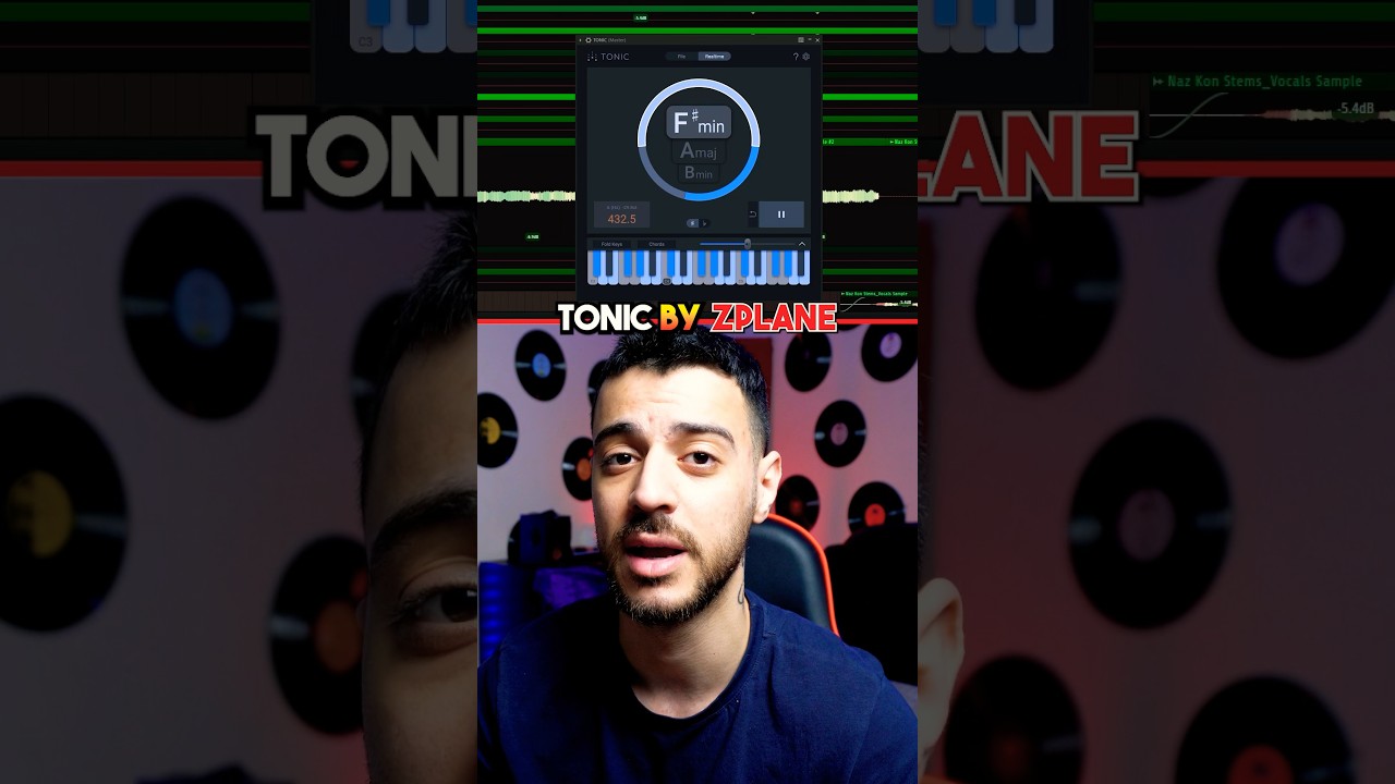 How To Find Key & Scale Of Any Song ✅ TONIC By ZPLANE #musicproducer #producertips #remixer