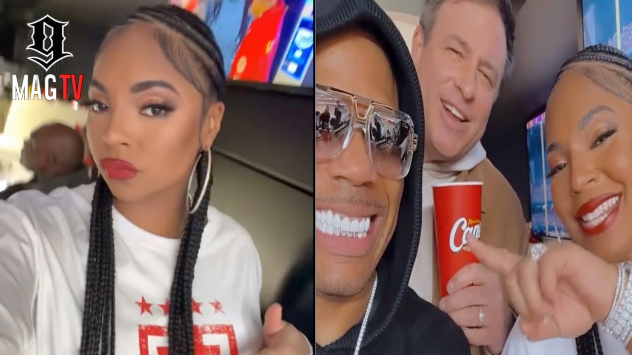 Nelly & Wife Ashanti Attend The Super Bowl After He Fixes His Missing Tooth! 🦷