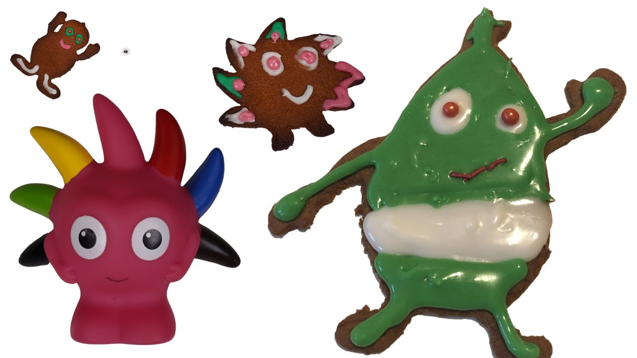 Babblarna bakar pepparkakor till jul - Lär dig former – Lek & pyssla med Babblarna