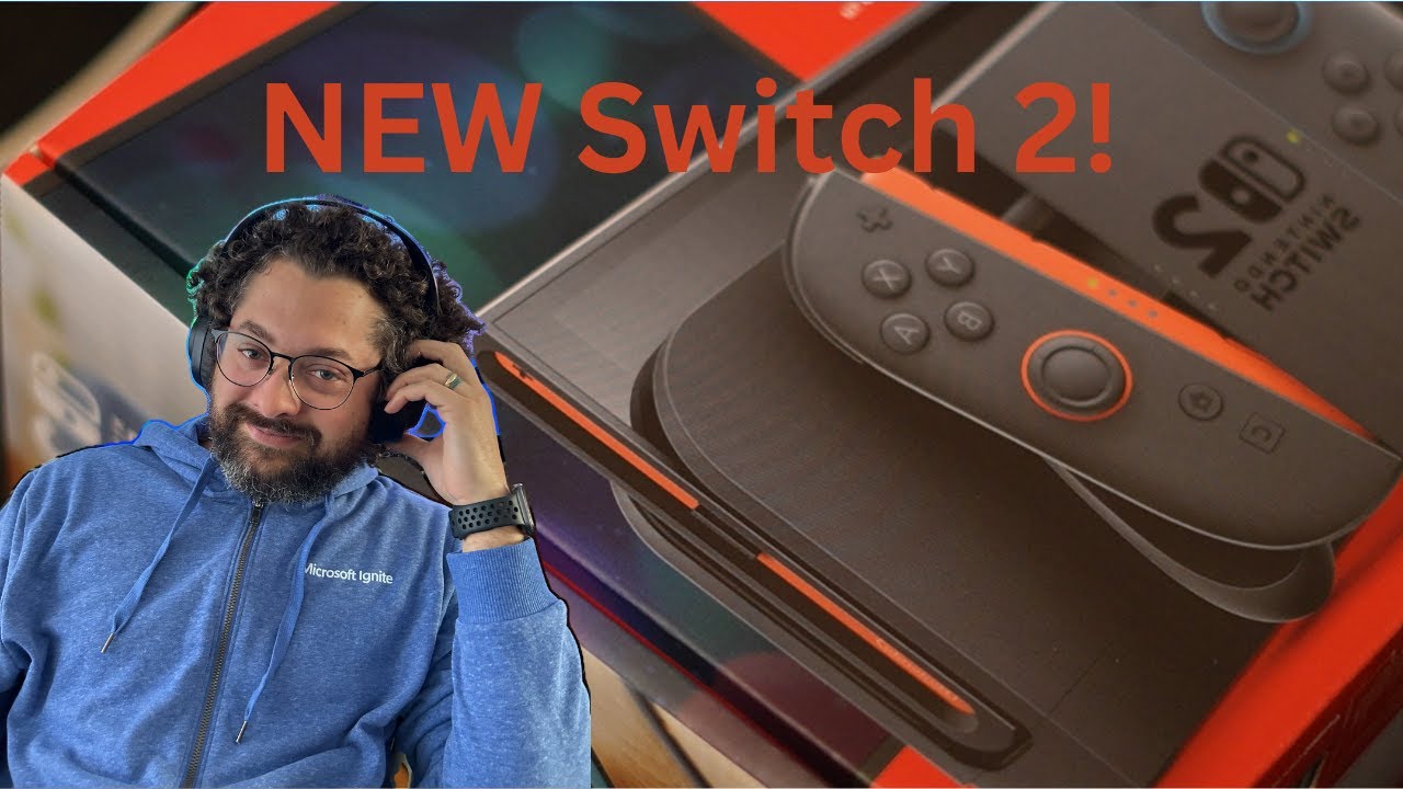 NEW Nintendo Switch 2 Unboxing & Brief Game Test