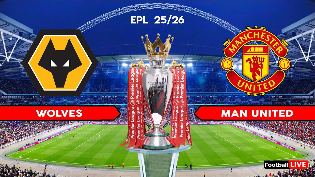 Wolves vs Manchester United - Premier League 25/26 | Full Match All Goals | Simulation PES