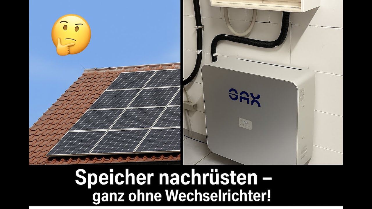SAX Power Stromspeicher f&uuml;r &auml;ltere PV Anlagen in Wuppertal & Umgebung