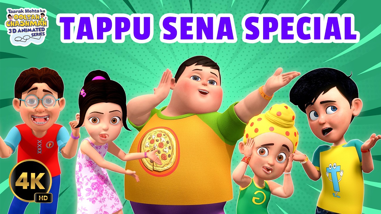 Tappu sena 2 Hours Special Episode | Jethalal | Taarak Mehta Ka Ooltah Chashmah #hindi #animation