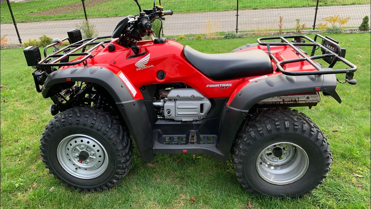 Honda TRX400 Fourtrax only 6800 km