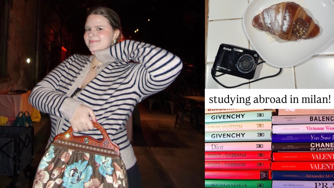 study abroad vlog! life in milan, thrifting, grwm, exploring, and stalking dates!