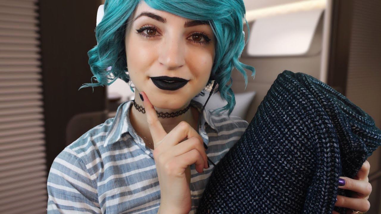 [ASMR] Daisy International Flight Attendant | Unprofessional