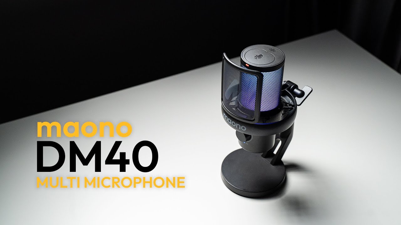 รีวิว Maono DM40 RGB | รับจบได้ทุกงานแน่นอนสำหรับไมค์ตัวนี้  มีครบทั้งหมดเลย !