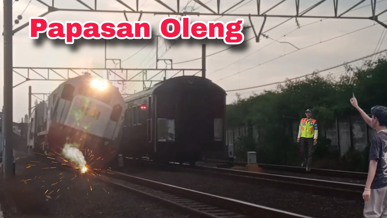 PAPASAN OL3NG‼️KOMPILASI KERETA MENIKUNG | KERETA API PANJANG | KERETA API INDONESIA