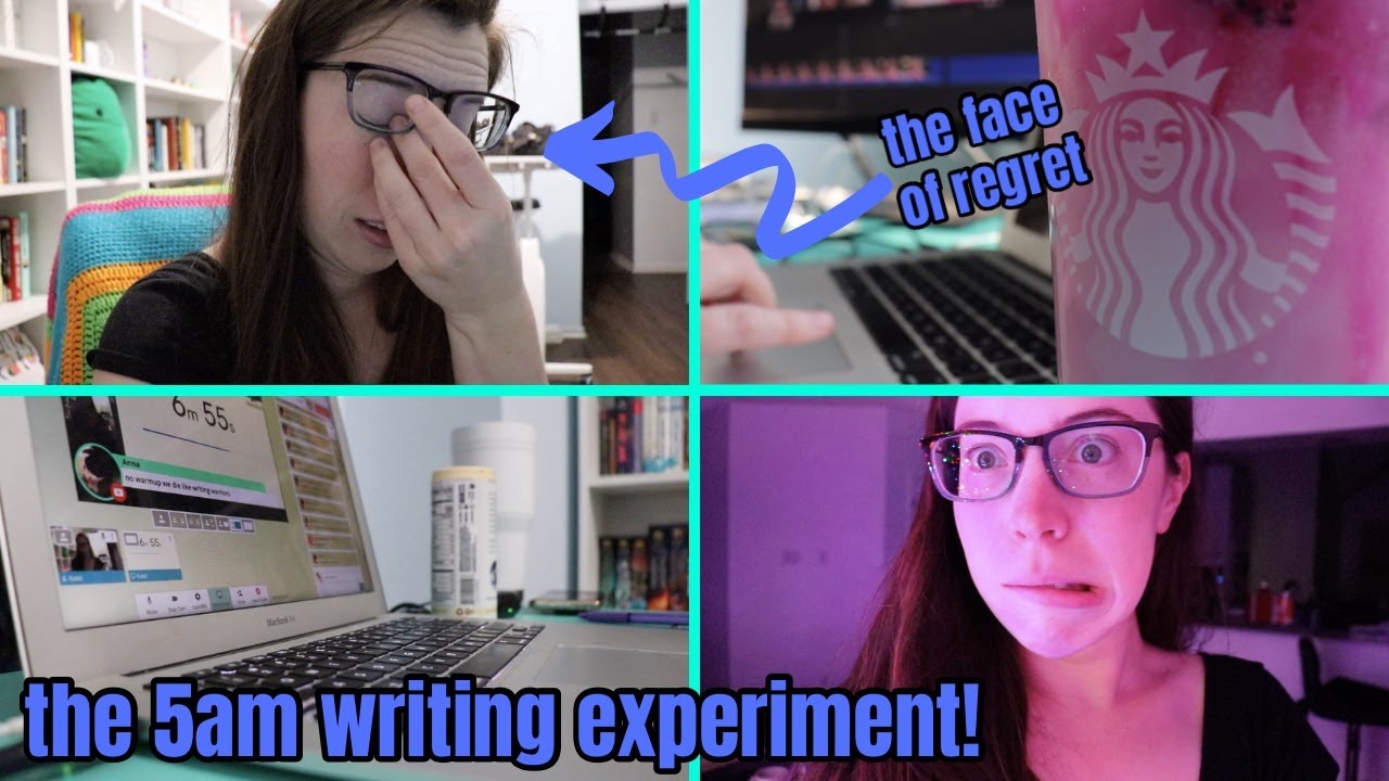 I woke up for 5 AM WRITERS CLUB for 2 weeks (...and loved it)! // a writing experiment vlog