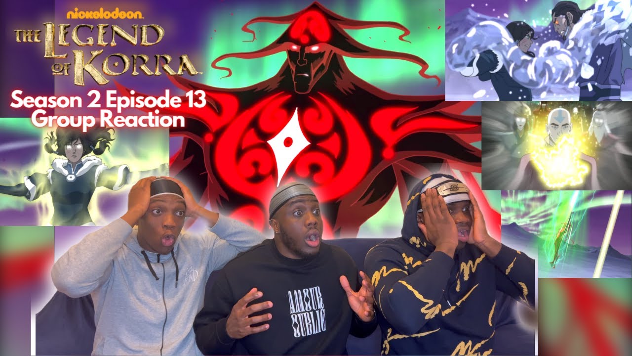 DARK AVATAR UNALAQ HAS DRIP!!! THE LEGEND OF KORRA BOOK 2 EPISODE 13 | 100% BLIND GROUP REACTION