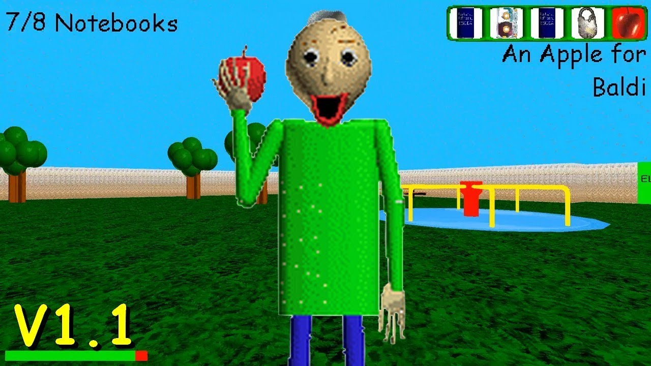 Baldi's Basics Full Game Early Demo V1.1