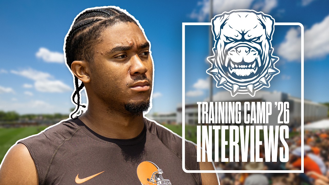 Bernie Kosar with Rookie QB Taylen Green | Training Camp Interviews
