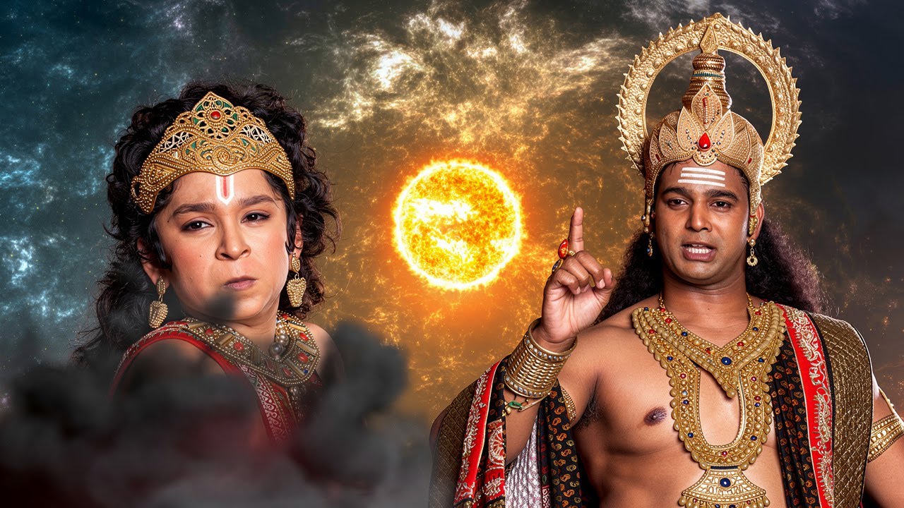 सूर्य देव ने मारुती को सूर्य को निगलने से रोका | Sankat Mochan Mahabali Hanuman