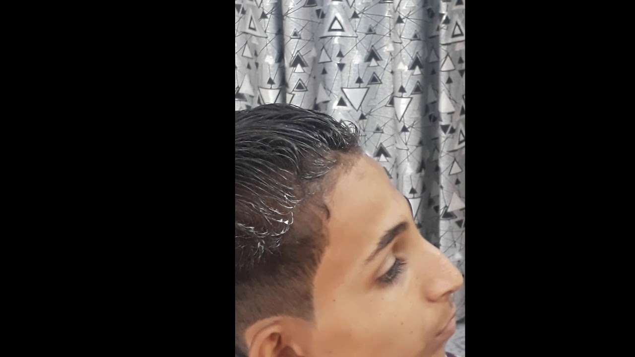 تسريح الشعر بأستخدام مادة الاجاليز(مع الشرح)