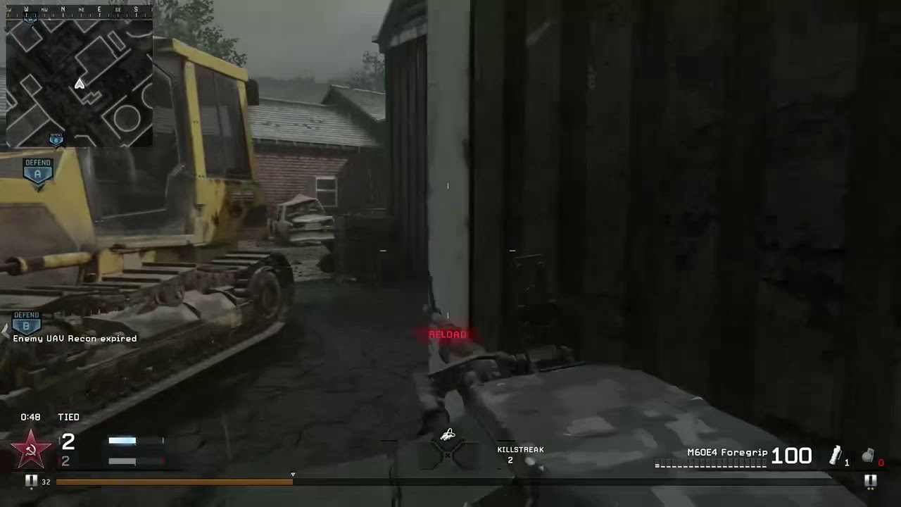 CoD Modern Warfare Remastered Search and Destroy Lucky Final Kill