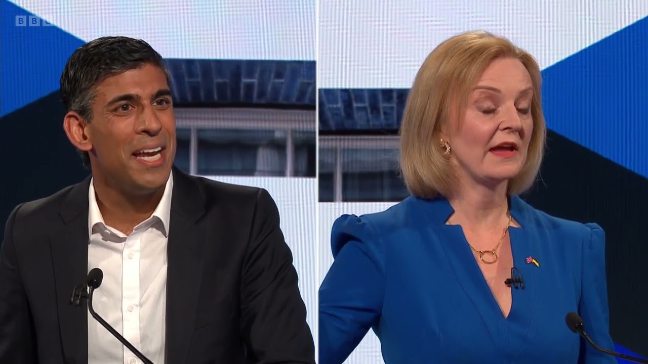 Tory leadership debate: Liz Truss and Rishi Sunak 25/07/2022