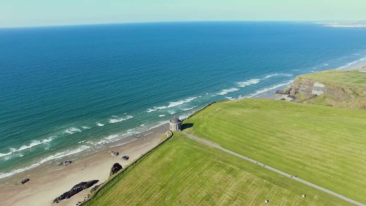 Aerial views of Northern Ireland by drone taken with DJI Mini 2