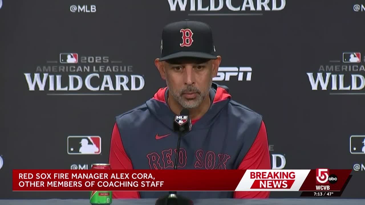 Red Sox part ways with manager Alex Cora amid rough start to 2026 season