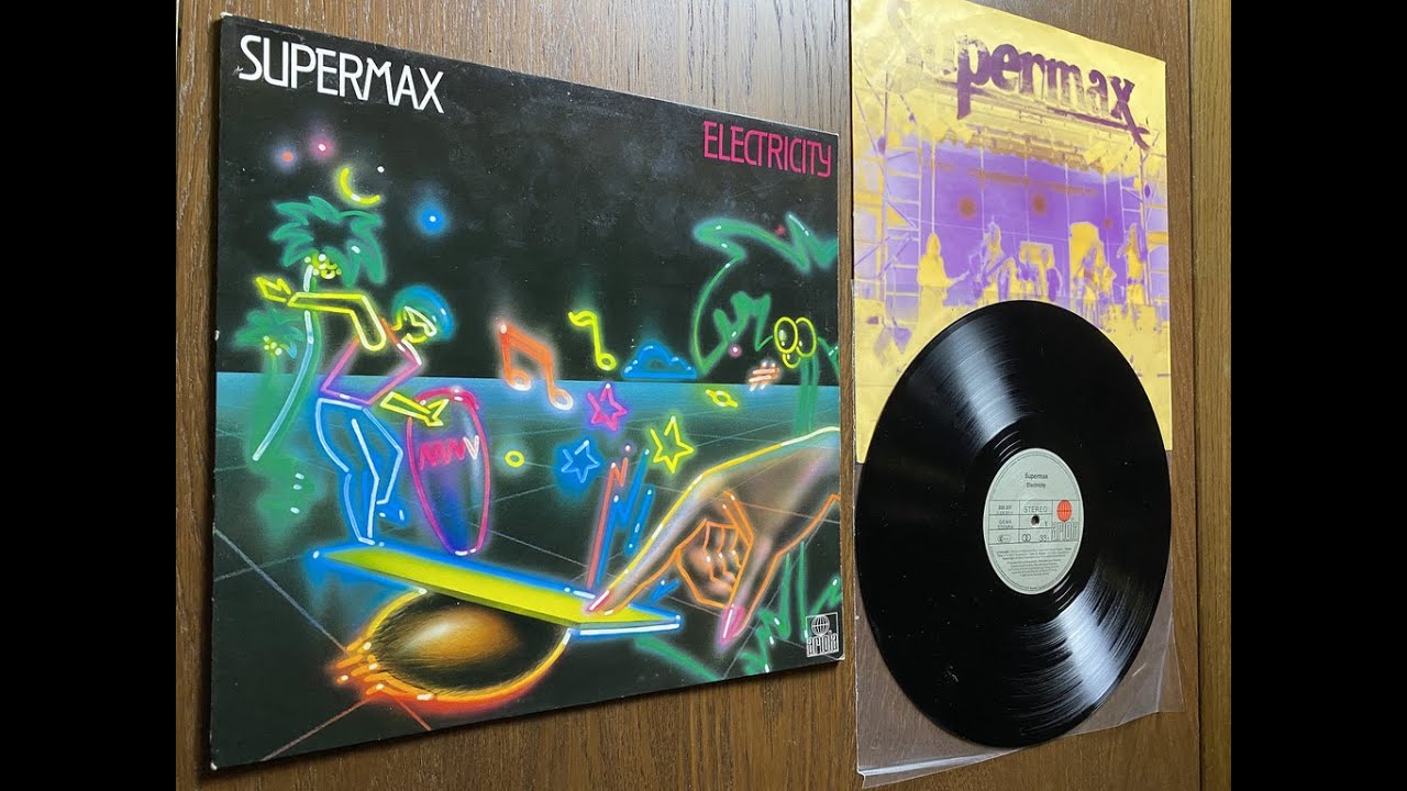 Supermax &lrm;&ndash;Electricity - Loversnight  - LP -Vinyl  Ariola &lrm;&ndash; RARE- ORIGINAL -1-й GERMANY пресс 1983