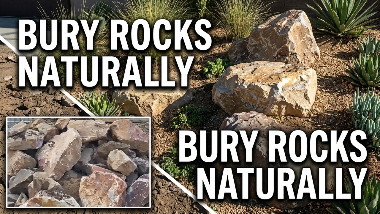 How to landscape with rocks