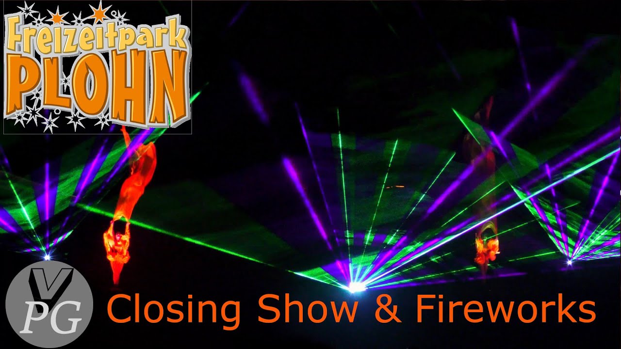 Halloween Show & Fireworks @ Freizeitpark Plohn 2019 [4K - 60p]
