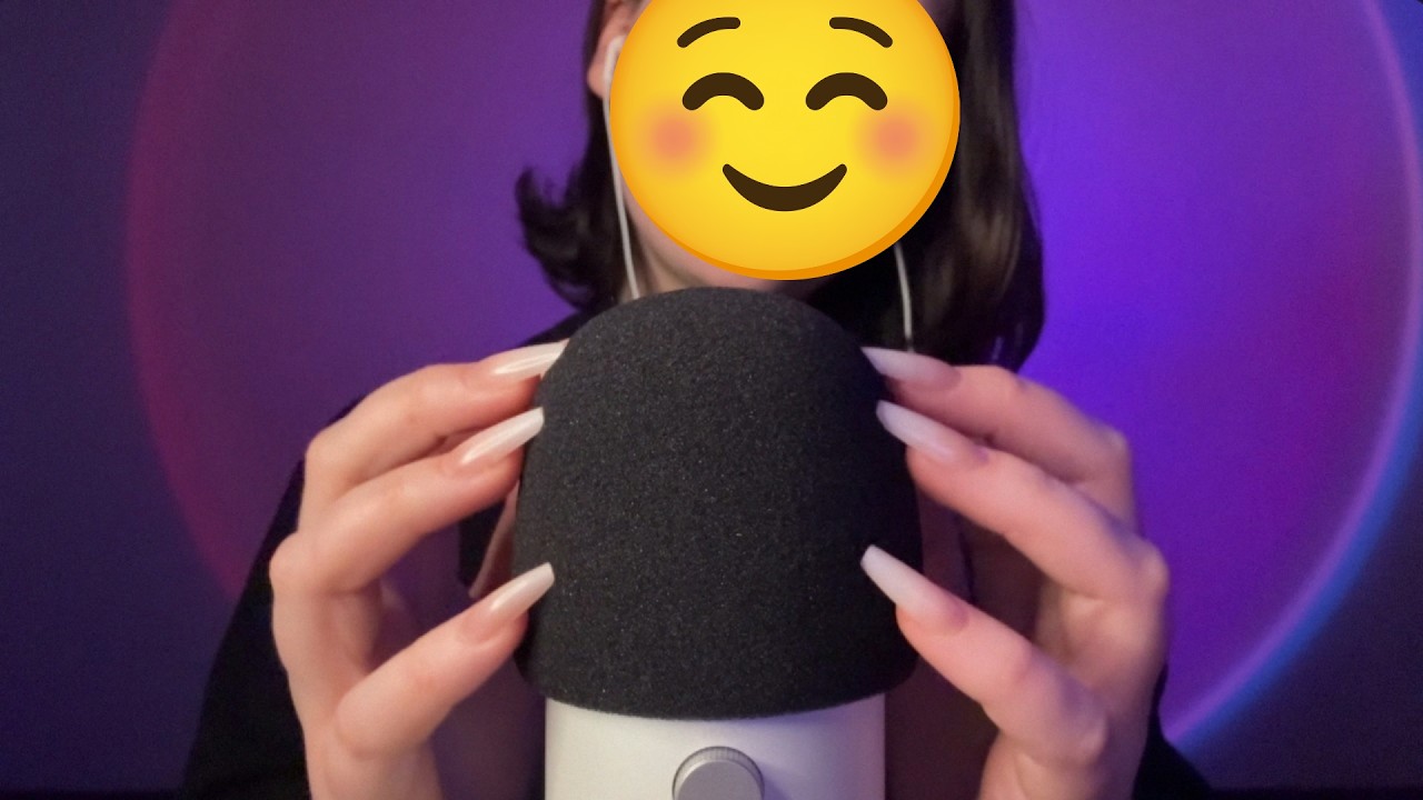 Mic Scratching and Whispering ASMR For Sleep 