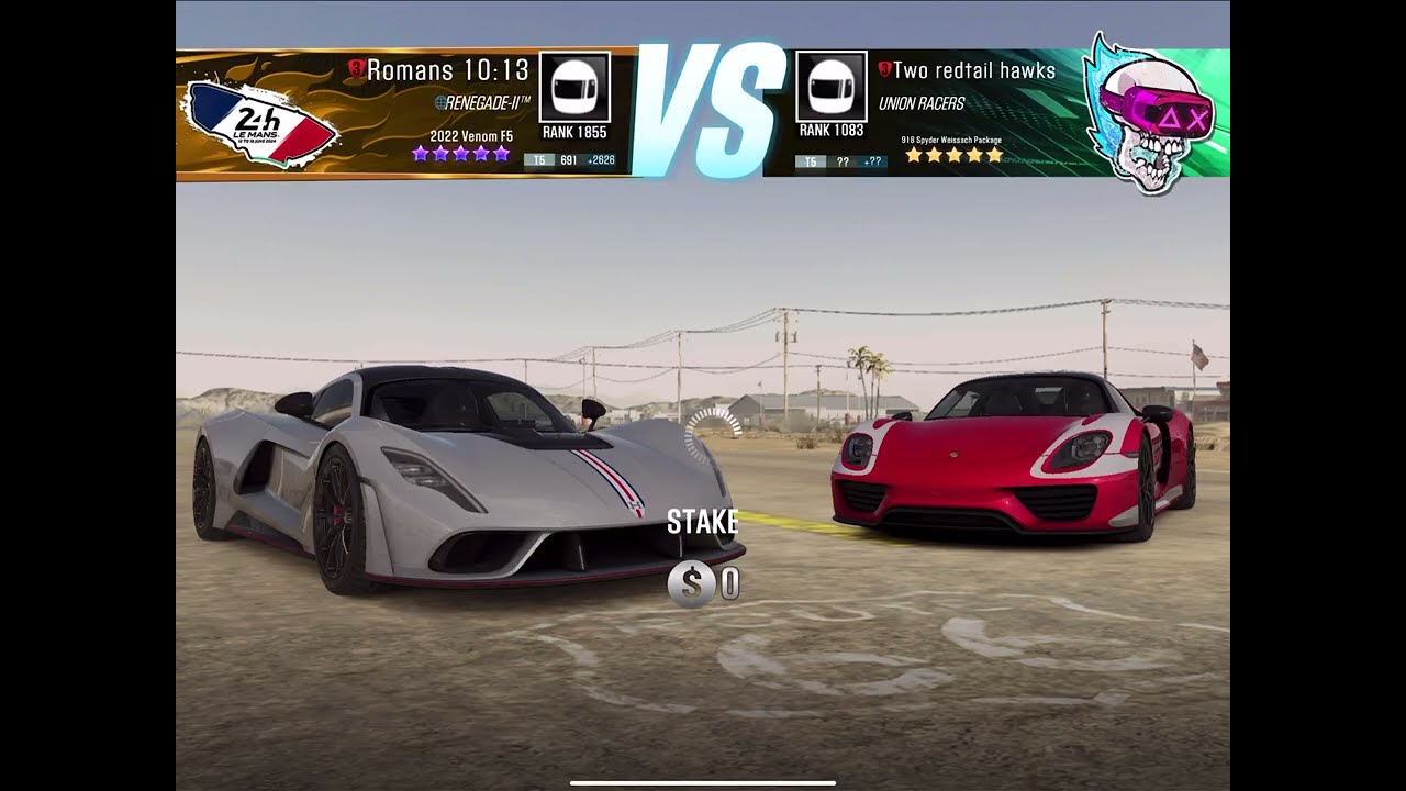 Csr2 live racing- 2022 Venom F5 all wins