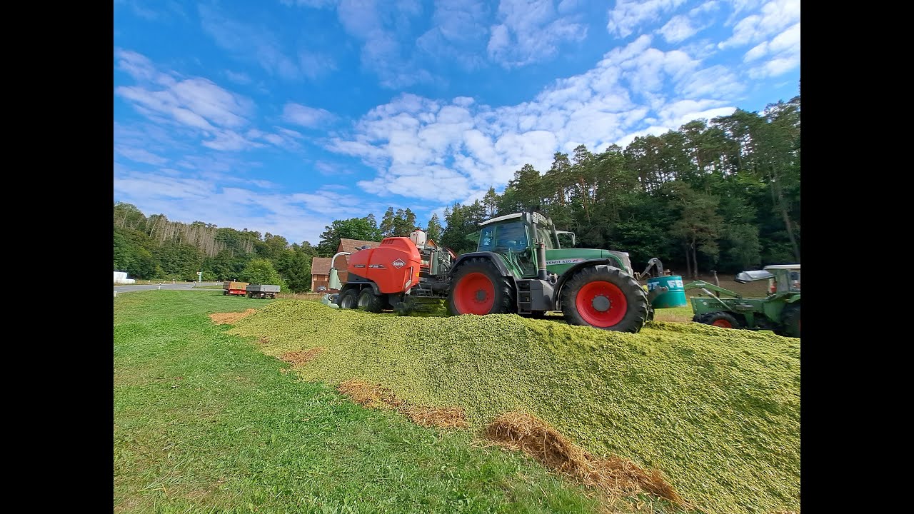 Baling corn in 2022
