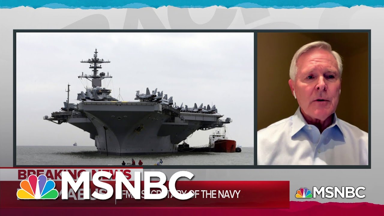COVID-19 Stricken Navy Carrier Faces Tough Choices, Limited Options | Rachel Maddow | MSNBC
