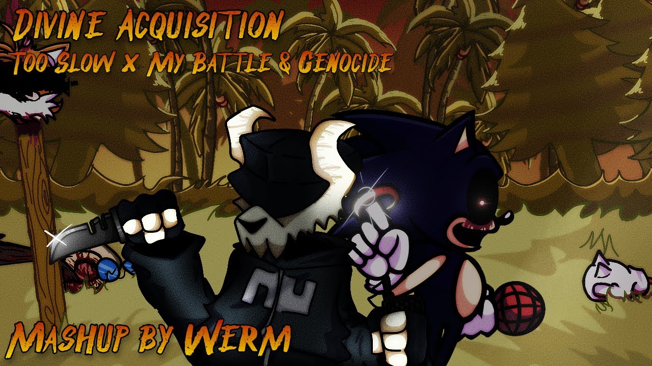 FNF Mashup - Divine Acquisition [Too Slow x My Battle & Genocide]