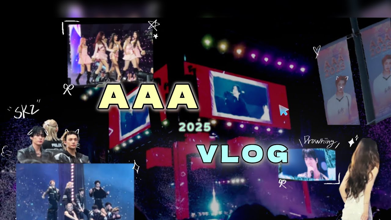 AAA Vlog｜韓團一次看到飽👀、離藝人席超近🥳～竹子Bamboo～