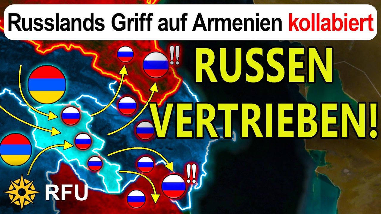 Armenien wird frei: Russische Truppen aus dem Land geworfen! Freiheit für Eriwan | RFU News